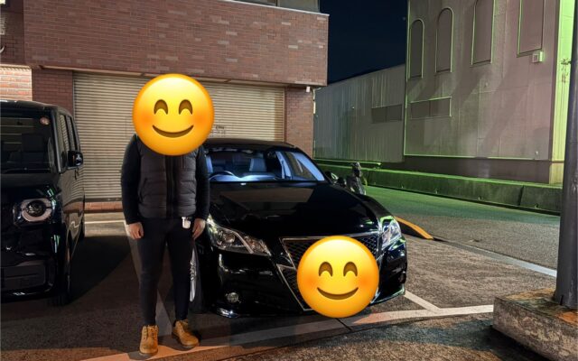 漆黒の輝き！トヨタ・クラウンアスリートをご納車いたしました！