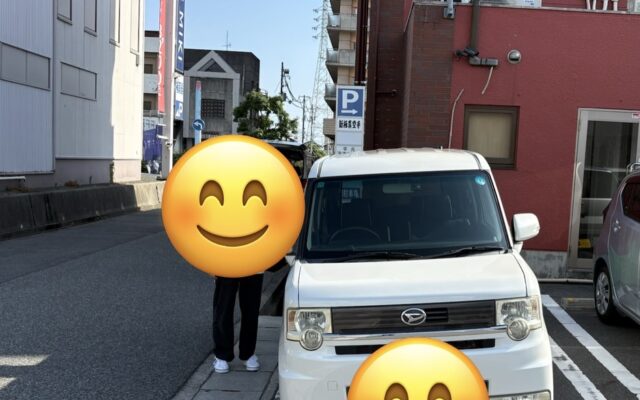 【納車御礼】呉市で仕事用の軽自動車をお探しの方へ！ダイハツ・ムーヴコンテを自社ローンでご納車いたしました！｜カーマッチ広島呉店
