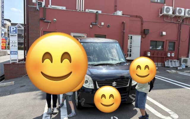 【呉市 納車実績】スズキ パレットご納車！広々空間とスライドドアでファミリーにも大人気｜カーマッチ広島呉店