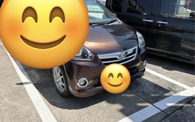 【呉市 納車実績】ダイハツ ミライースご納車！自社ローンで夢のカーライフを応援｜カーマッチ広島呉店